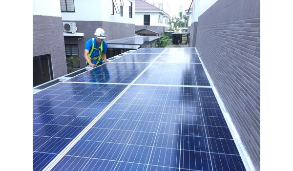 Dự án Khu Biệt thự Nam Long - Q.9 Tp HCM - Công suất 2,16kWp